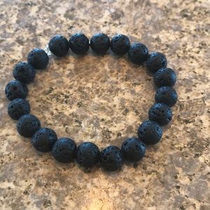 Lava bead essential oil braclet